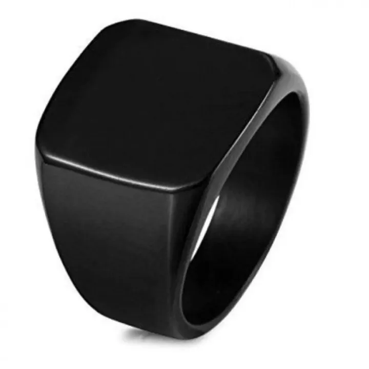 Black%20Punk%20Ring%20&%20Titanium%20Rings%20For%20Man%20&%20Woman%20-%20Image%204
