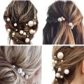 Pearl Wedding Hair Pins wedding pins pearls hair pins white pearl wedding accessories bridal hair accessories. 