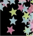 3D stars glow shine in the dark Luminous on Wall Glowing Stickers for Wall Decal Kids Room living room Home Decoration / Fluorescent Night Glowing Stars Wall Sticker. 