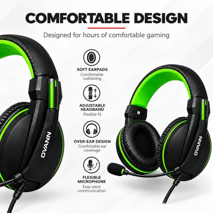 OVAN-X39%20RGB%20Gaming%20Headset%20with%20Mic%20%7C%203.5mm%20Wired%20Gaming%20Headphones%20%7C%20Stereo%20Bass%20%7C%20Noise%20Reduction%20%7C%20Soft%20Memory%20Foam%20%7C%20PC%20Laptop%20PS4%20PS5%20Xbox%20Mobile%20-%20Image%205