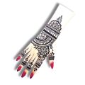 High Quality Reusable Mehndi Practice Foot  and Hands For Henna Practice - 4 Bridal Hands, 4 short hands and 3 Foot  With Free Scrubs. 