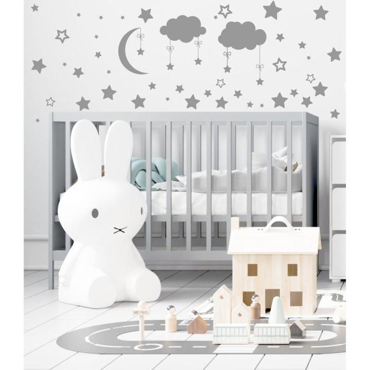 Moon and Stars Wall Stickers - Classic