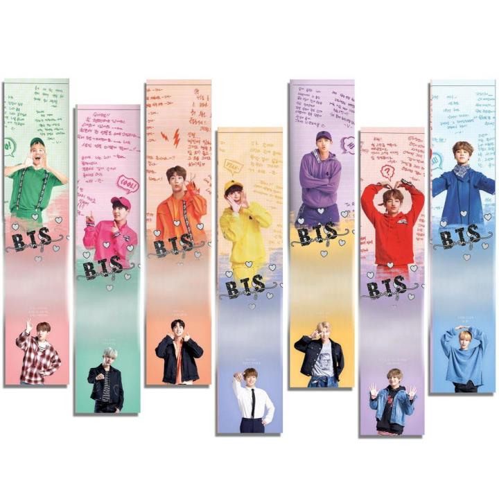 BTS Bookmarks_ pack of 4 Bookmarks