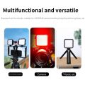 Desiontal W70 Full Color RGB LED Video Light 3000K-9000K Studio Photo Light Mini Fill Light Built -in 1200mAh w/70 Lamp Beads. 