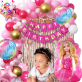 Barbie Happy Birthday Theme Set Of 57 Pieces. 