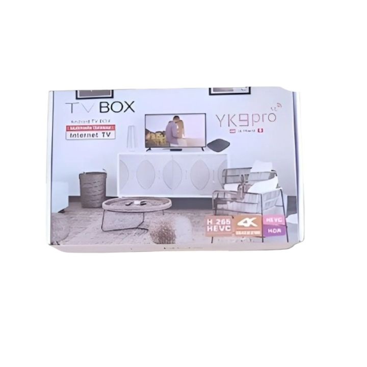YK9 Pro 5G Smart Android Tv Box -  Android 15 - 8Gb 128Gb - Amlogic Chipset Bluetooth Supoorted