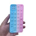 Samsung Galaxy A12 Soft Rubber Push POP it Bubble Rainbow Case Hello kitty and Micky. 