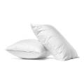 Ball Fiber Bed Pillow 2 PC  Home & Hotel Collection White Sleeping Pillow  Polyester Filled Standard Size 18 x 28 Inches  High Quality Pillow  Filling Imported Polyester Ball Fiber - Standard Pillow. 