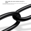 USB3.2 10Gbps Type C Cable USB C SSD Hard Disk Cable PD 60W 3A Quick Charge 3.0 ,1M. 