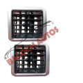 Suzuki Cultus Old AC Grill Silver (left,Right, 2 Center) (4 Pieces Set). 
