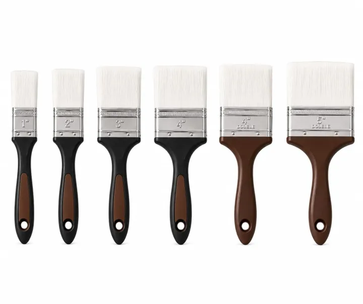 Premium%20Paint%20Brush%20Set%201"%202"%203"%204"%204"%20Double%205"%20Double%20%7C%20White%20Nylon%20Bristles%20%7C%20PVC%20Handle%20%7C%20Wall,%20Oil%20&%20Emulsion%20Paint%20Brush%20-%20Image%207