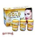 SkillMans 24K Professional Gold Facial Kit 6 in 1. 