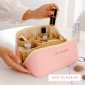 Waterproof Makeup Storage Bag | Makeup Brushes Bag & Toiletries Organizers with Full of Storage | Cosmetic Brush Kit | Make Up Bags Pouch with Zipper For Travelling | Multipurpose Traveling Cosmetic Bags for Women. 