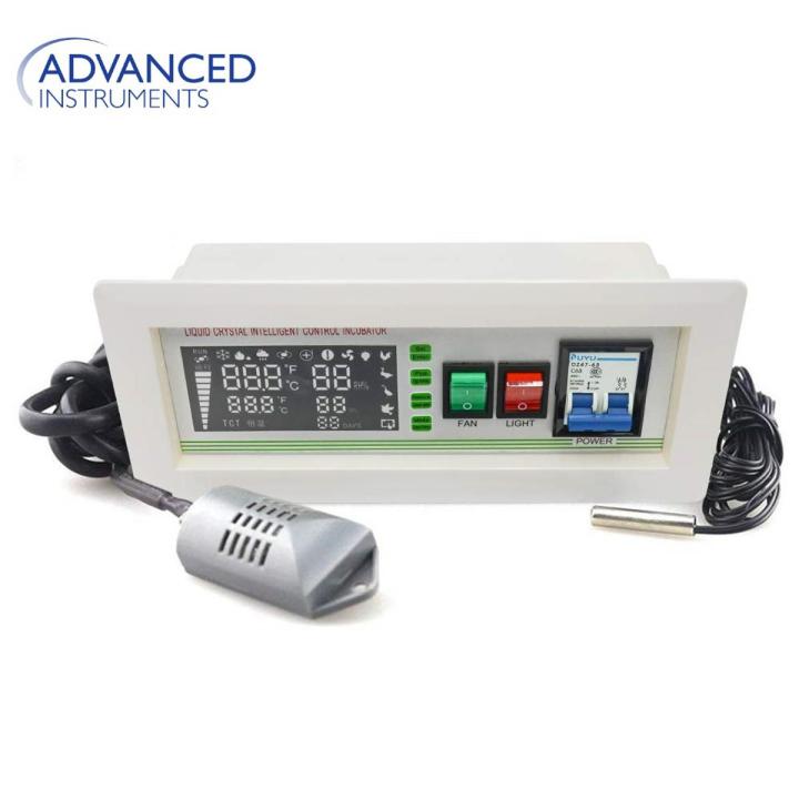 XM-18SD Automatic Small  Egg Incubator Thermostat Controller with Tempreature and Humditiy Sensor for egg incubator