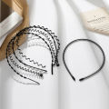Korean Version of Non-slip Wave Hair Band Invisible Movement Tide Simple Back Hair Card Female Headdress Wash Headband. 