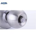 Door Handle Knob Stainless Steel Living Room Lock Locks Hardware with Three Keys Round-shape Locking Gear. 