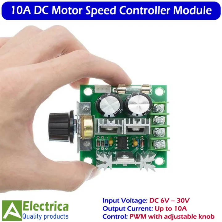 10A%20DC%20Motor%20Speed%20Controller%20Module%20%E2%80%93%20Adjustable%20Fan%20Regulator%20with%20Knob,%20PWM%20Control%20for%20DIY%20Circuits%20by%20Electrica%20-%20Image%203