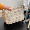 Stylish Cosmetic bag Practical  Fashionable Travel storage Chic Waterproof Large capacity for Travel Daily use Makeup organization Beauty essentials storage Ideal for ladies and girls.. 