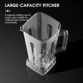 Professional Blender, Food Multiprocessor with Double Cup, Powerful Blender System for Smoothies, Ideal for Smoothies, Frozen Drinks at Home. 