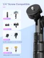 MPOW 62" Selfie Stick Tripod, Bluetooth Remote ,Lightweight, 360° Rotation 194AB. 