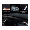 SUZUKI WAGON R VELVET DASHBOARD MAT - BLACK. 