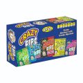 JoJo Crazy Dips Box Mix Flavors (12 Pieces) with Candy Dipstick. 