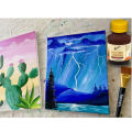 Professional Varnish Gloss for Acrylic Paint, Wood & Furniture | Gloss Varnish for Acrylic Painting, Oil Painting, Clear Protective Coating – Art Supplies for Canvas, Craft, DIY & Professional Use. 