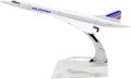 Airplane Model Air France 16 cm Concorde Aircraft Model Diecast Metal Plane Airplanes 1:400 Plane Toy. 