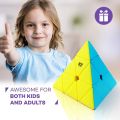 Odeez QIYI Pyramid Cube 3x3 Speed Cube Magic Cube Rubik Cube 3D Puzzle Toy. 