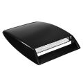 Universal Car Auto Black Decorative Air Flow Intake Scoop Bonnet Vent Cover Hood. 