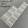 10PCS/SET LED TV Backlight Strip For Samsung 40'' TV 2014SVS3228. 