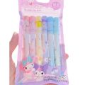 Cartoon Eye Protection Color Graffiti Pen Student Journal Mark Fluorescent Pen Eye Protection Color Double-Headed Fluorescent Pen Set. 