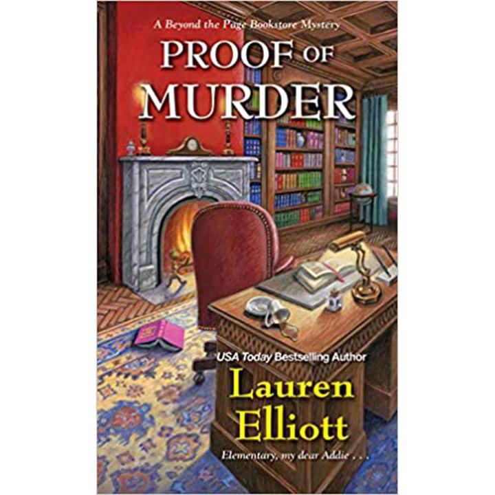 Liberty Books | Proof Of Murder (Beyond The Page Bookstore Mystery): 4 by Lauren Elliott (100% Original)