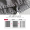 Dansunreve 1PC Bolster Cover Sarung Bantal Solid Color Easy ON/OFF Bolster Pillow Case Feel Comfortable Soft Plain & simple; Hotel/hostel/airbnb use. 