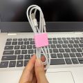 （New）[Featured] 1 Pc New Multi-purpoe imple Dek Data Cable Organizer / Mini UB Charging Cable Management Winder Clip / uitable for Home, Office, Car Cable Line Organize. 