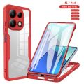 360 Full Body Screen Protector Transparent Case For Redmi Note 13 12 11 10 9 Pro 12s 11s 10s 10C 12C 13C Shockproof Phone Cover. 