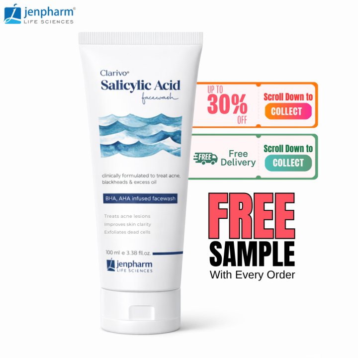 Jenpharm - Clarevo Salicylic Acid Facewash