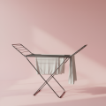 Compact Foldable Drying Rack for Efficient Laundry Drying. 