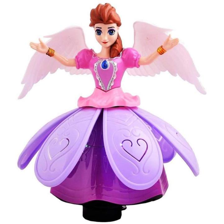 BATTERY OPERATED dancing doll flower doll with light and SOUND - Toys Gallery