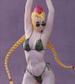 Cammy Action Figure Street Fighter Customized Hand Painted. 