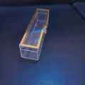 Scroll Invitation Letter Box With Golden Edge. 