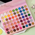 MUICIN Flirty Velvet Matte And Glitter 63 Colors Eyeshadow Palette. 
