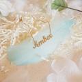 Customize Name Necklace, Ayesha name locket, Custom Name Locket, For Girls & Boys (PERFECT GIFT TO SEND YOUR WIFE , FIANCE, HUSBAND, FATHER , OR ANY ONE). 