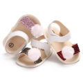 Kidlove 1 Pair Baby  Shoes Artificial Pu Breathable Soft Sole Non-slip Sequins Decoration Princess Style Toddler Sandals For Summer color. 