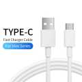 Type C cable Vivo Type C USB Cable-White Imported High- Quality Fast Cable for Android Mobile Phones Type C Phone & Data Transfer Cable. 