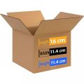 Packing Box -  High Quality Corrugated Paper Box - Wholesale Carton Boxes for Packing Orders - Plain Shipping Boxes - Dimensions = 16 * 11.4 * 11.4 CM (L.W.H). 