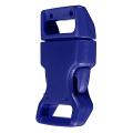 10 x 15mm  Plastic Side Release Buckles For Webbing Bags Straps Clips 5/8inch  Blue. 