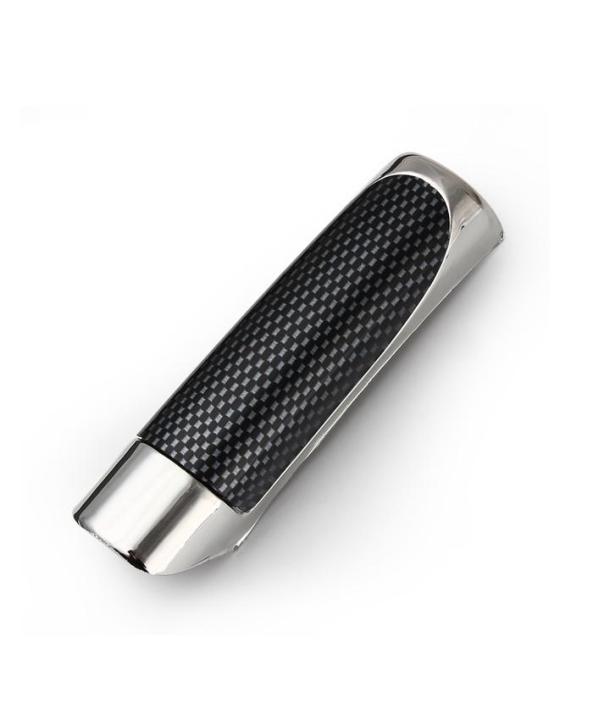 Hand Brake Cover - Black & Silver