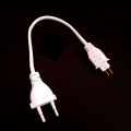 LED Flexible Rope Light 2 Pin EU Plug 6mm Connector Adapter. 