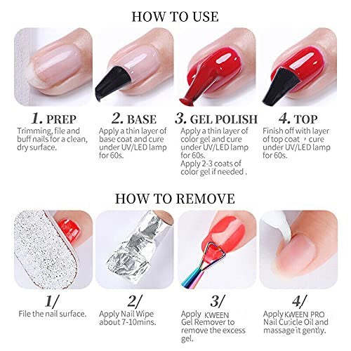 KWEEN%20PRO%2010ml%20Brown%20Coffee%20Gel%20Polish%20Soak%20Off%20UV%20LED%20Nail%20Art%20Manicure%20DIY%20-%20Image%203